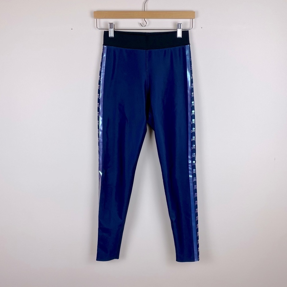 Ultracor x SoulCycle Skull Double Stripe Leggings